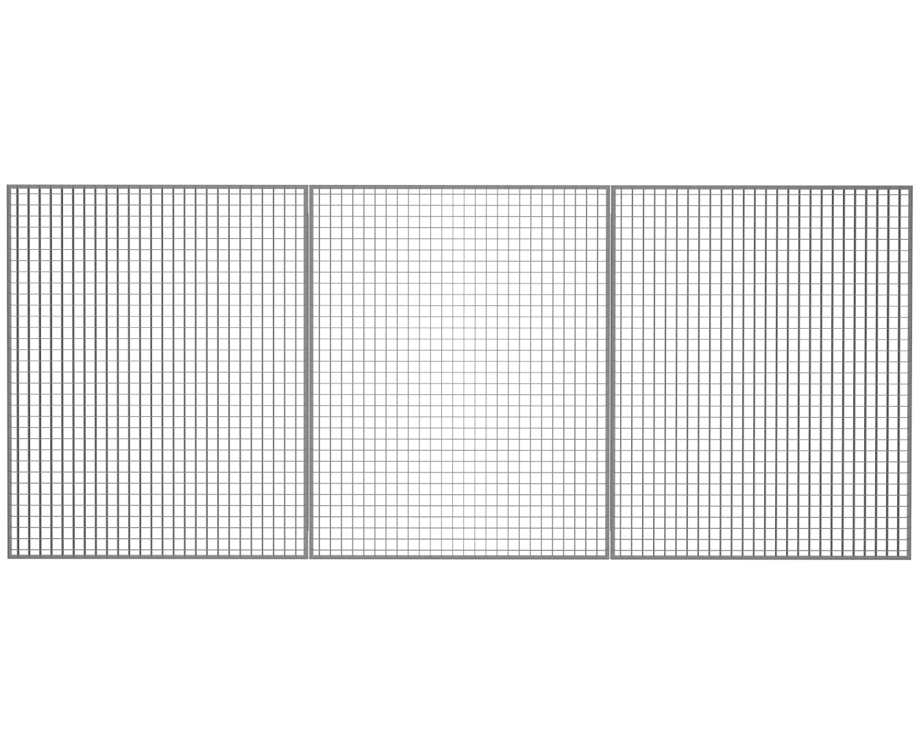 Gitterrost-Ebene 2700 x 1100 mm (BxT)